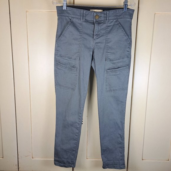 DEMOCRACY AB Technology Green Women's Cargo Pants Size 6 - Picture 1 of 7